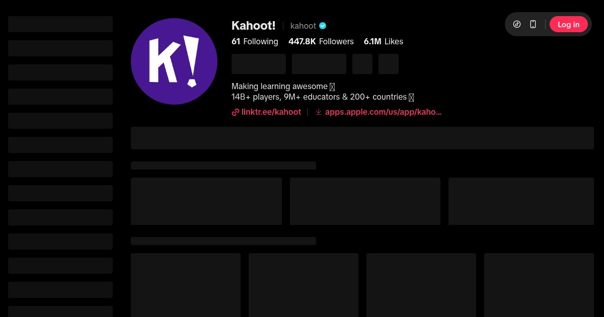 Kahoot !
