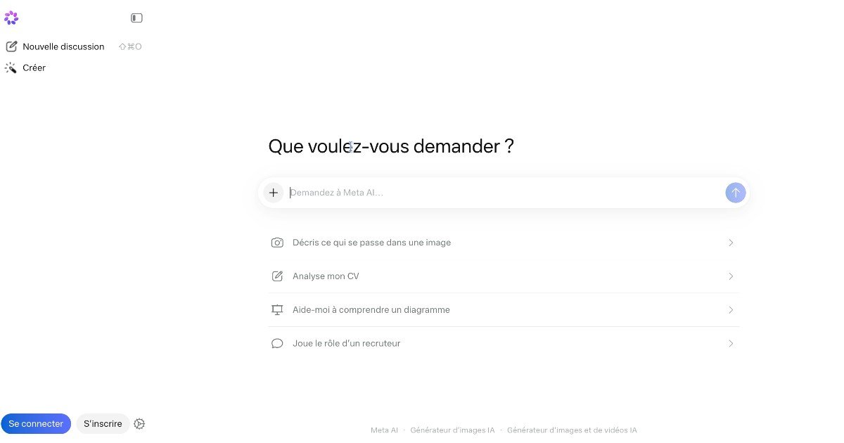 Capture d'écran de Muse Spark
