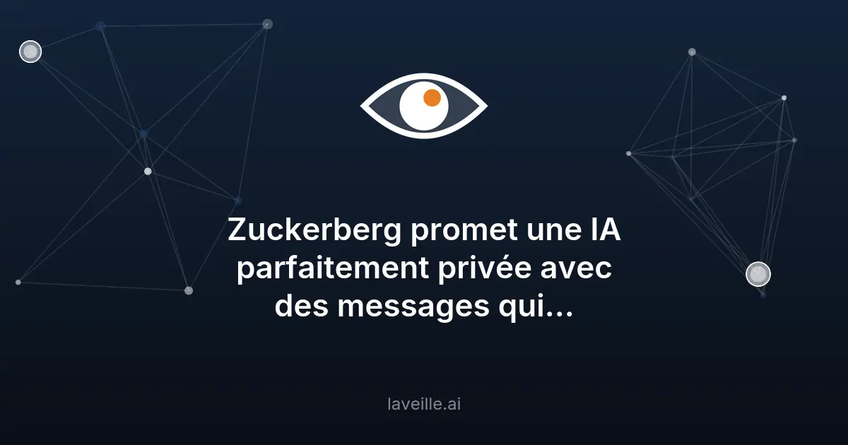 Meta lance un mode incognito pour WhatsApp avec Meta AI