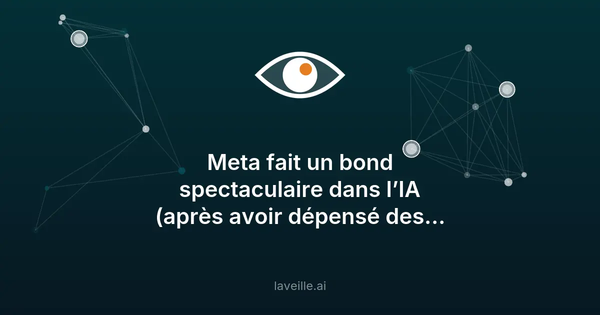 Meta lance Muse Spark : son IA rivale des géants