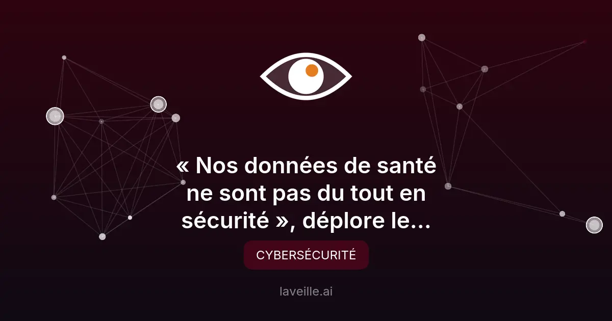 Sécurité des données de santé : un problème majeur selon Bélanger