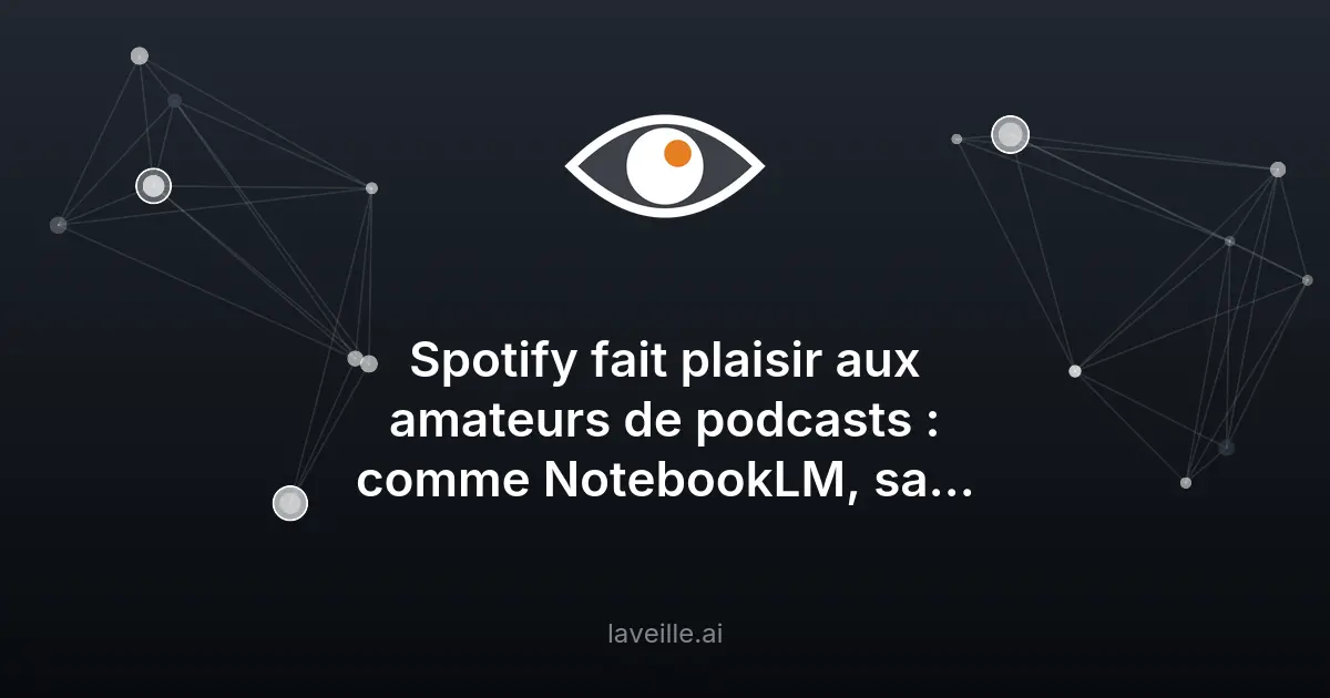 Spotify Studio : l'IA qui crée vos podcasts personnalisés