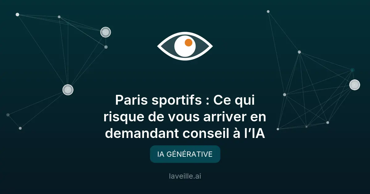 Les IA échouent dans les paris sportifs : étude révélatrice