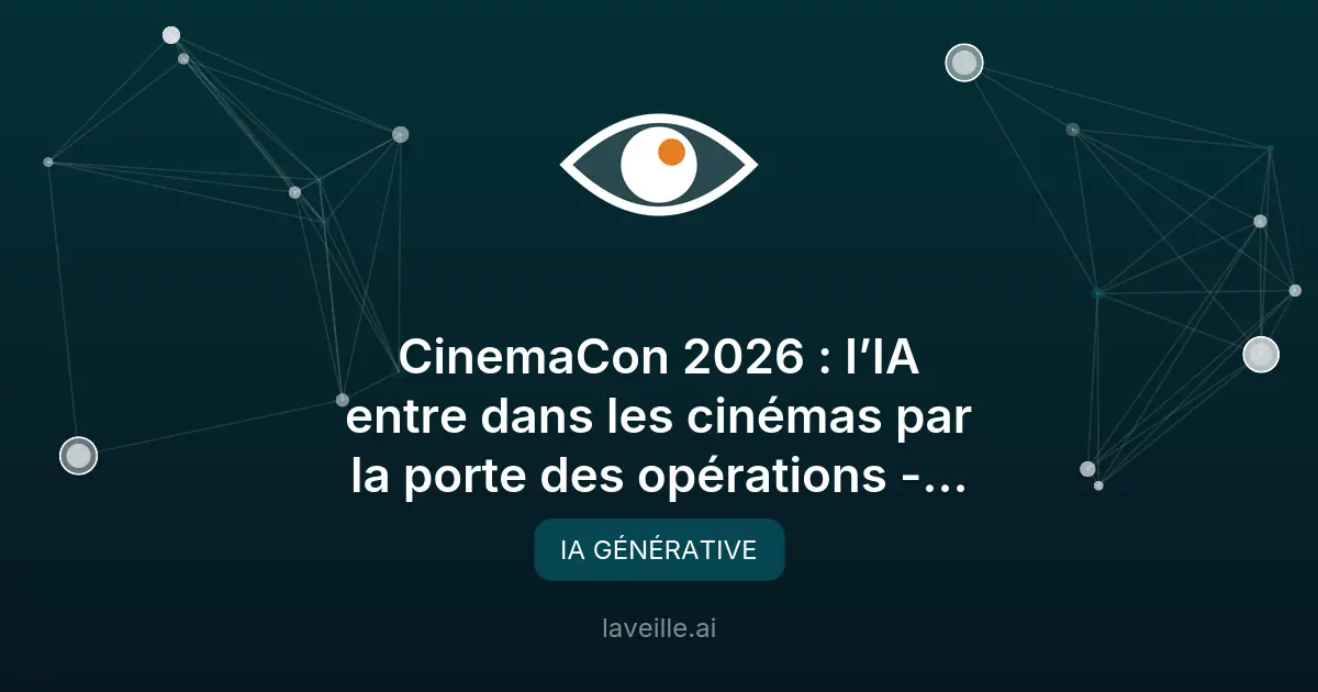 L'IA révolutionne les opérations cinématographiques
