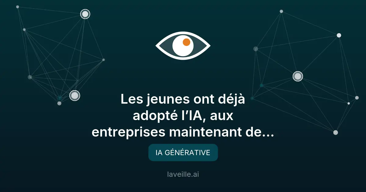 Les jeunes diplômés adoptent massivement l'IA générative