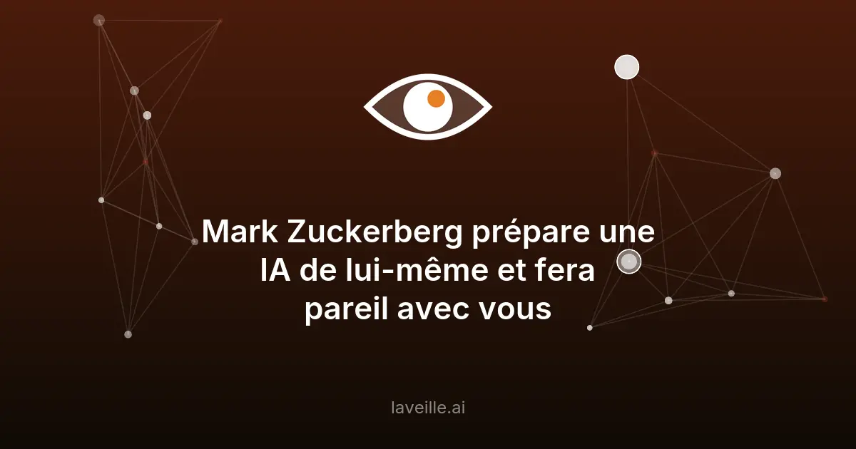 Meta crée un clone IA de Zuckerberg