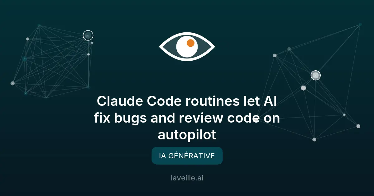 Claude Code automatise les revues de code et corrections de bugs