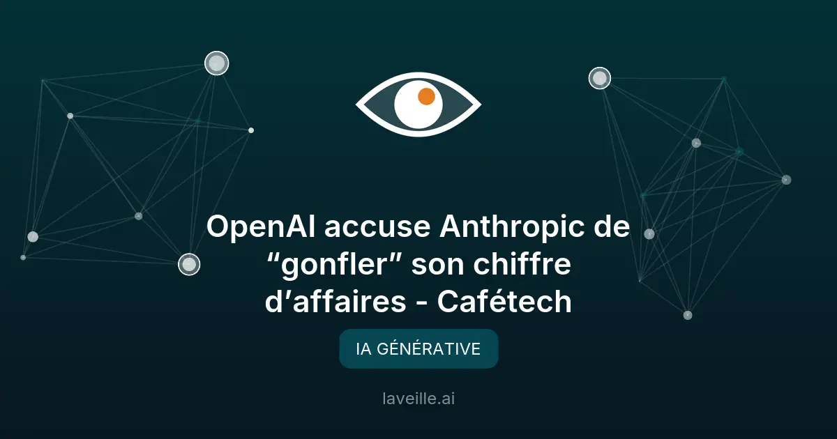 OpenAI vs Anthropic : la guerre des chiffres d'affaires en IA