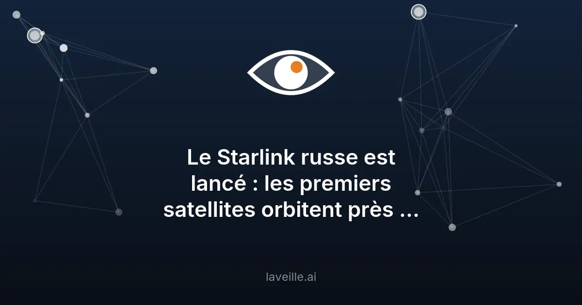 La Russie lance son propre Starlink avec Bureau 1440