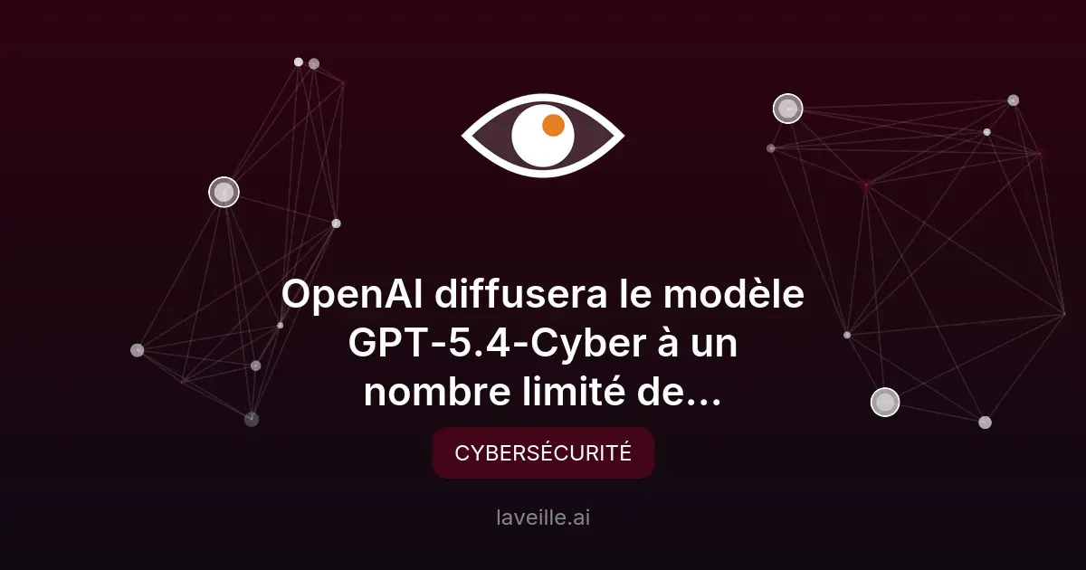 OpenAI lance GPT-5.4-Cyber pour la cybersécurité