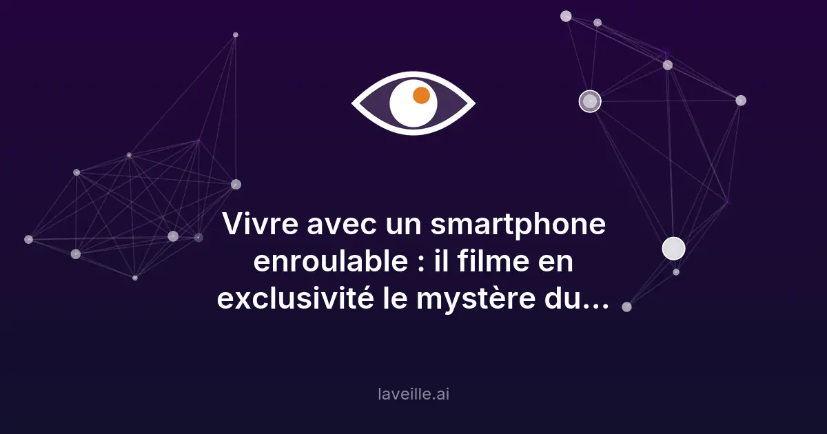 LG Rollable : le smartphone enroulable jamais commercialisé