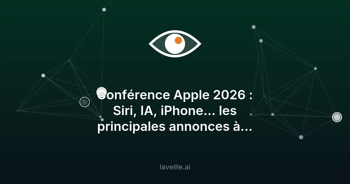 Apple dévoile Siri AI et iOS 27 : les nouveautés IA