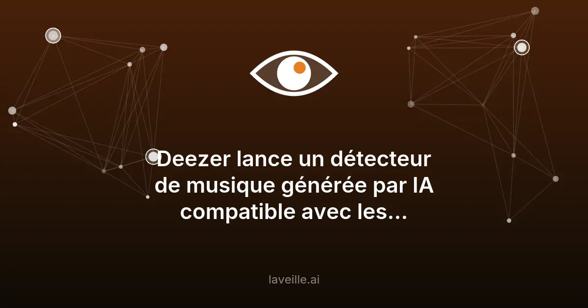 Deezer détecte la musique IA : 75 000 titres par jour