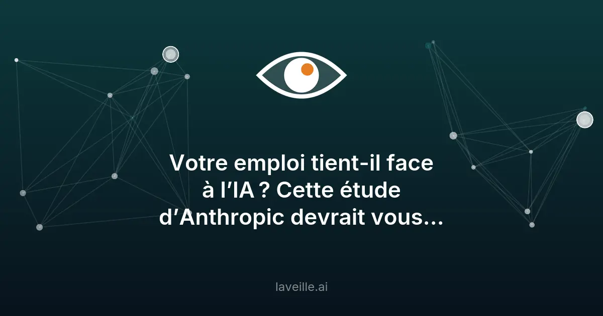 Métiers qualifiés menacés par l'IA : étude choc