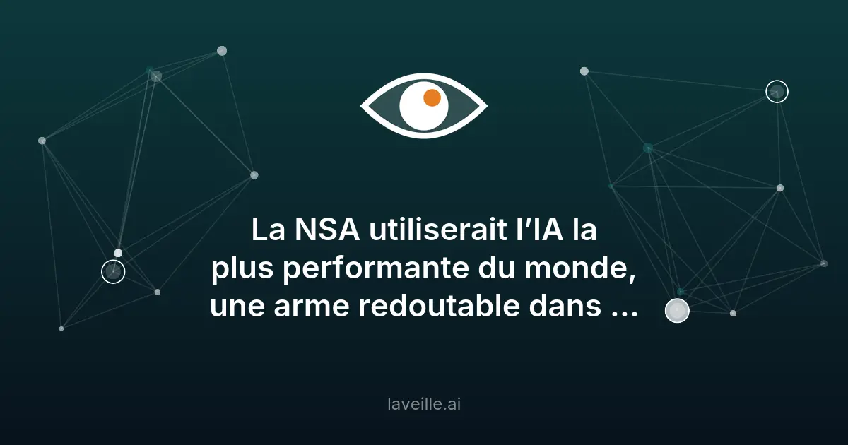 Mythos : l'IA ultime de la NSA pour la cyberguerre