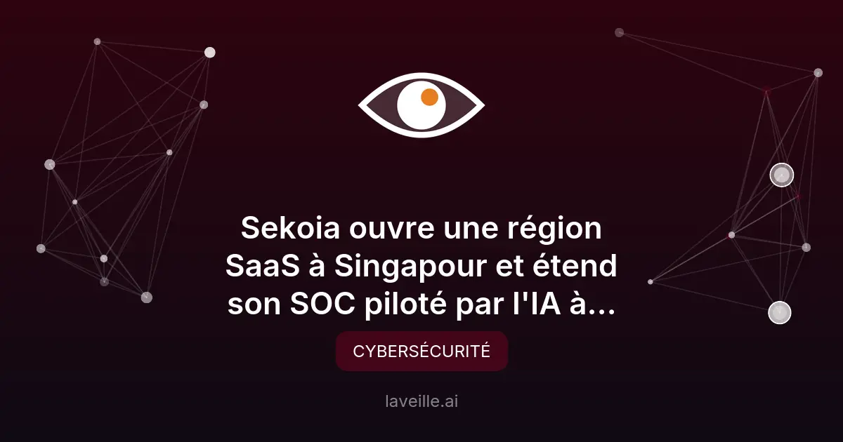Sekoia étend son SOC IA en Asie-Pacifique