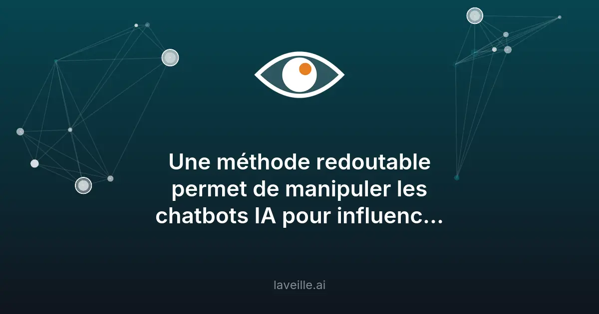 Manipulation des chatbots IA : risques et solutions