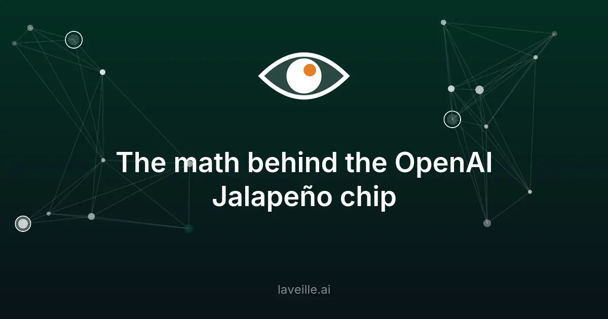 OpenAI lance la puce Jalapeño pour optimiser les LLM