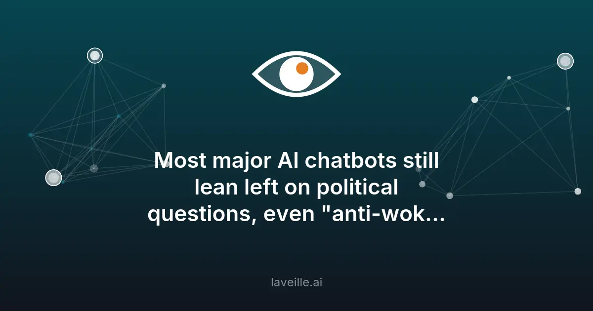 Biais politiques des chatbots IA : Gemini seul modèle neutre