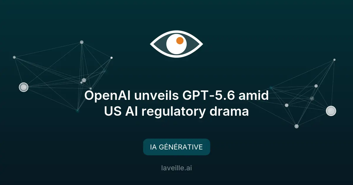 OpenAI lance GPT-5.6 malgré la régulation US