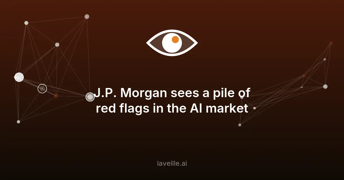 Risques financiers de l'IA : avertissement de J.P. Morgan