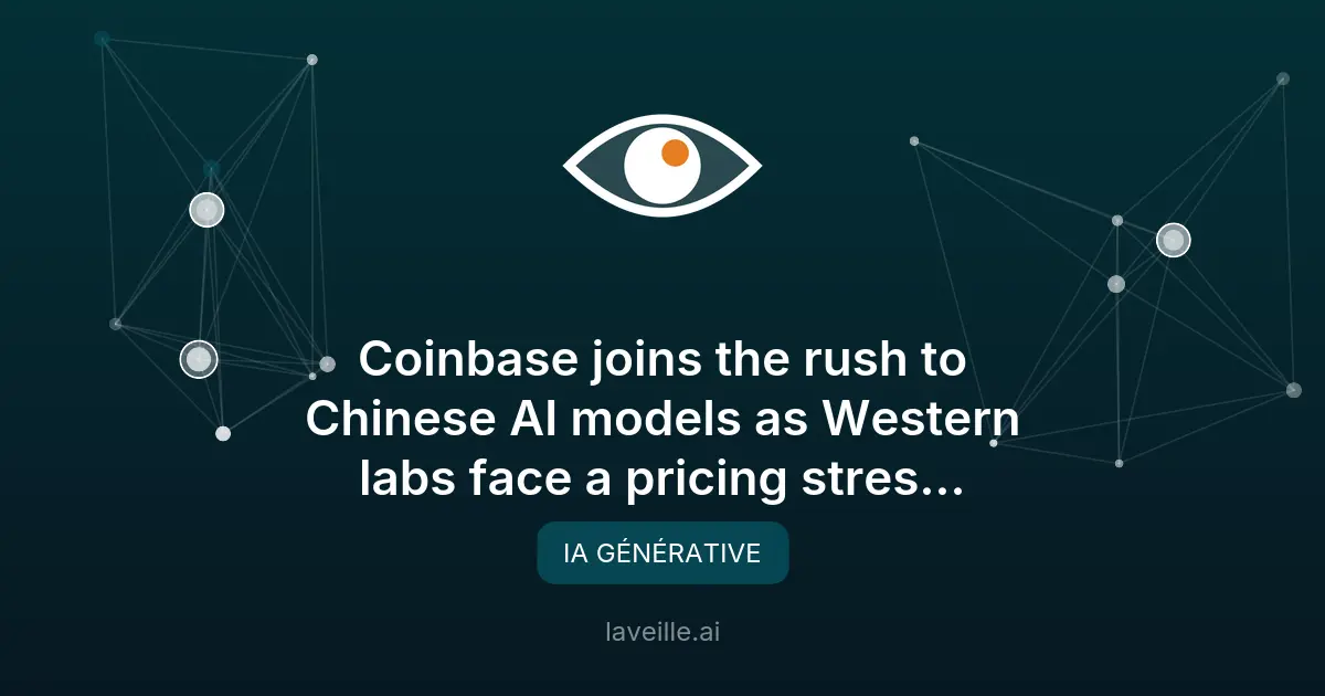 Coinbase adopte des modèles IA chinois pour réduire ses coûts