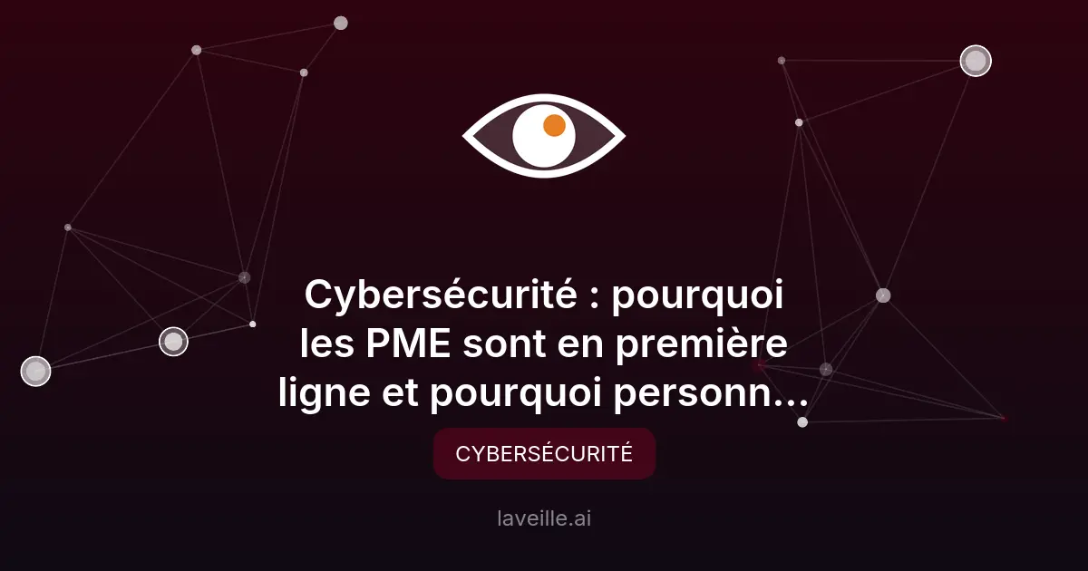 Cybersécurité: menaces et stratégies pour les PME