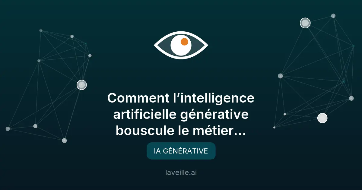 L'IA générative révolutionne le métier d'avocat d'affaires