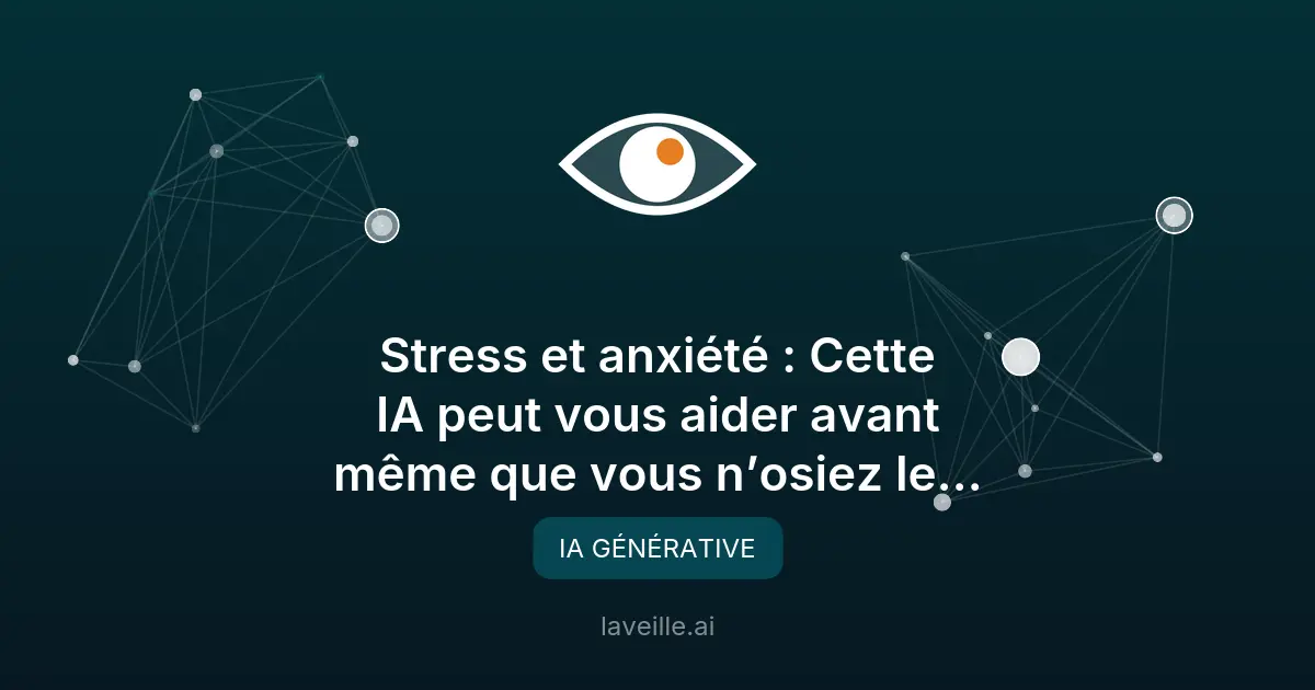 UbiMyTherapist : l'IA qui détecte votre stress avant vous
