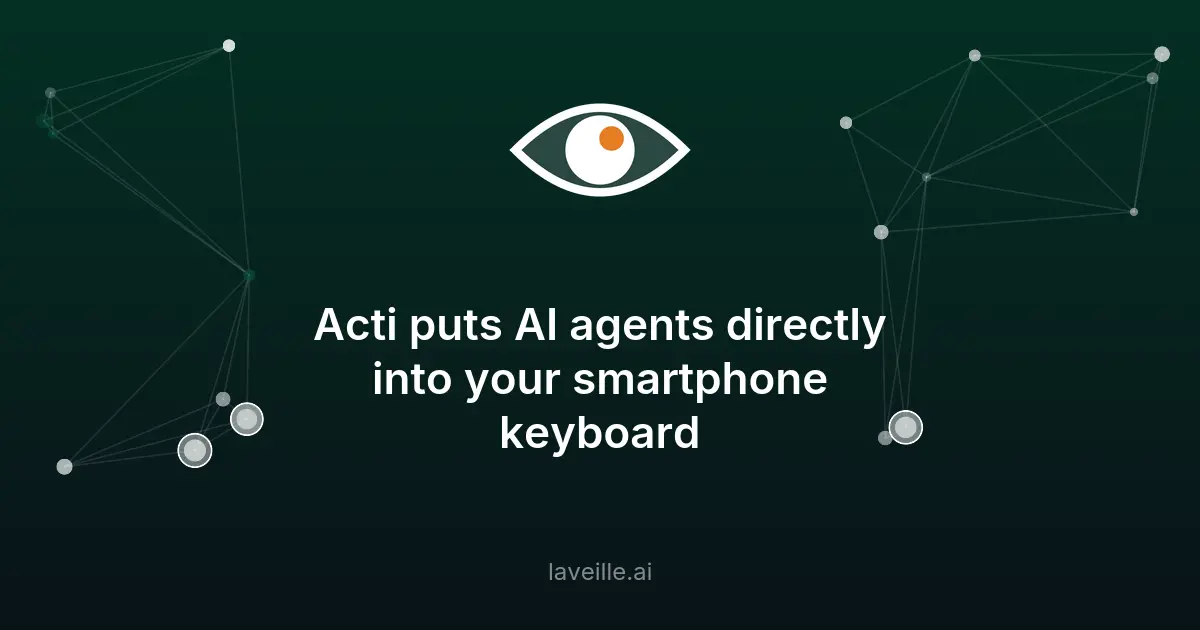 Acti lance un clavier IA intégrant Google Gemini