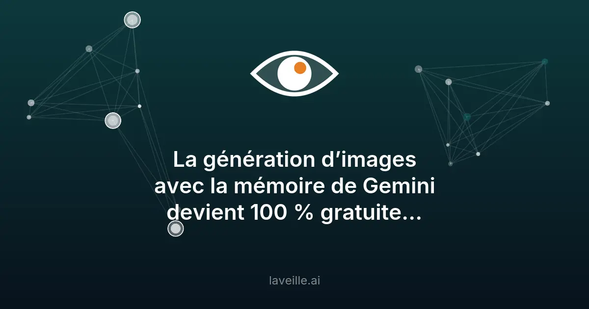 Gemini : génération d'images personnalisées gratuite