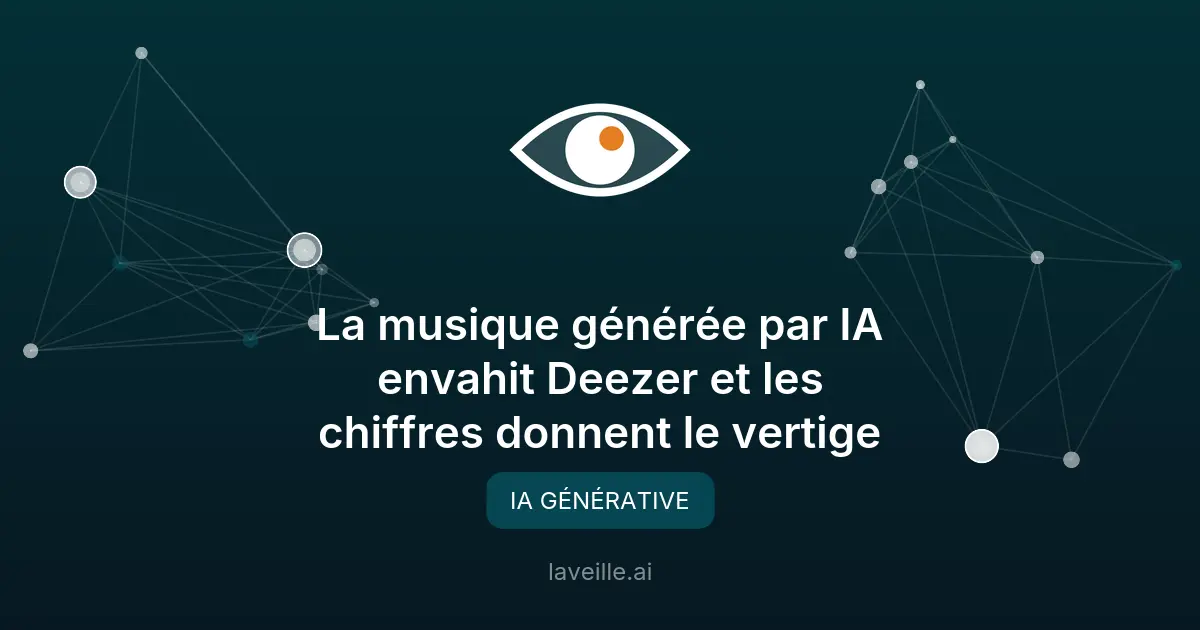 Musique IA : 44% des dépôts quotidiens sur Deezer