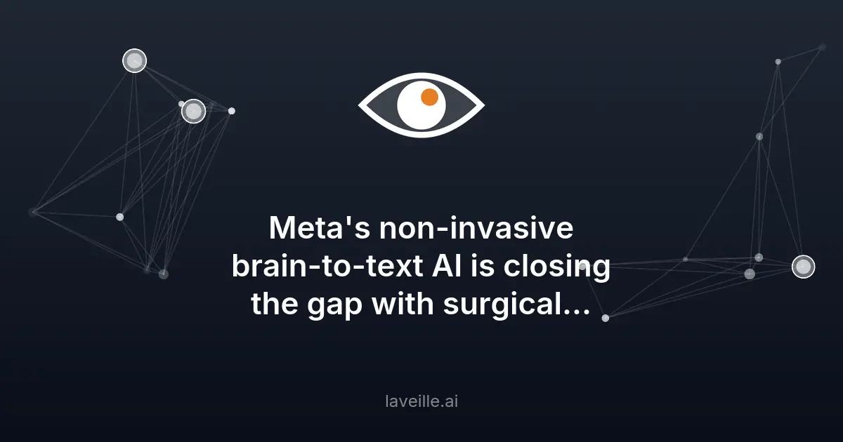 Meta révolutionne la traduction cerveau-texte avec Brain2Qwerty v2