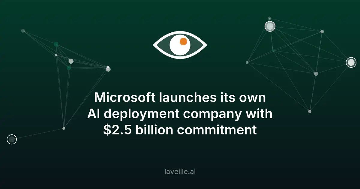 Microsoft lance Microsoft Frontier avec 2,5 milliards $