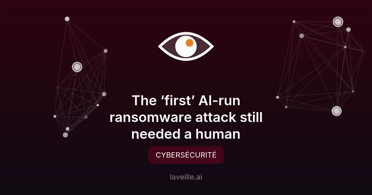 Première attaque ransomware menée par une IA