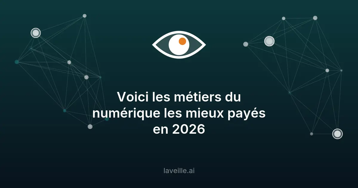 Métiers tech les mieux payés en 2026 : l'IA domine