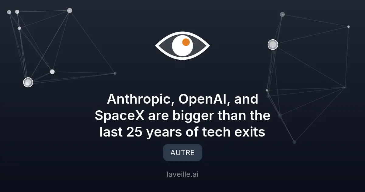 SpaceX, Anthropic et OpenAI : des IPO record