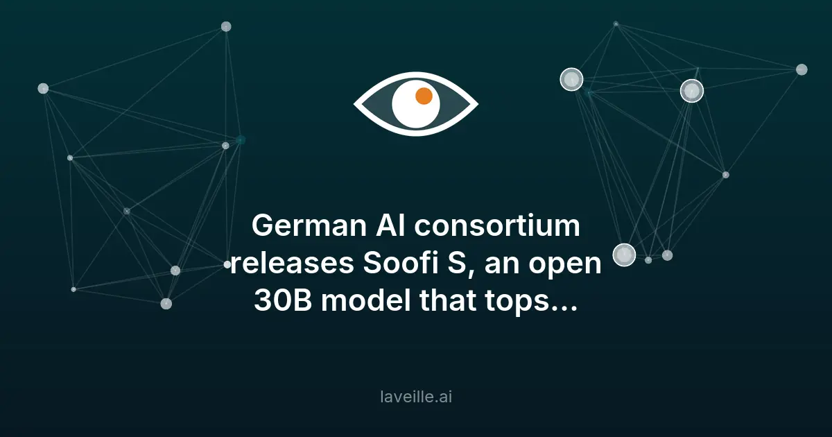Un consortium allemand publie Soofi S, un modèle ouvert de 30 milliards de paramètres fort en anglais et en allemand