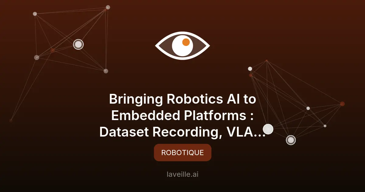 IA robotique sur plateformes embarquées : optimisations clés