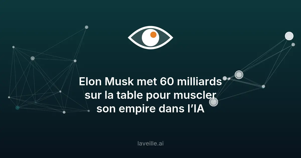 Elon Musk investit 60 milliards dans l'IA avec Cursor