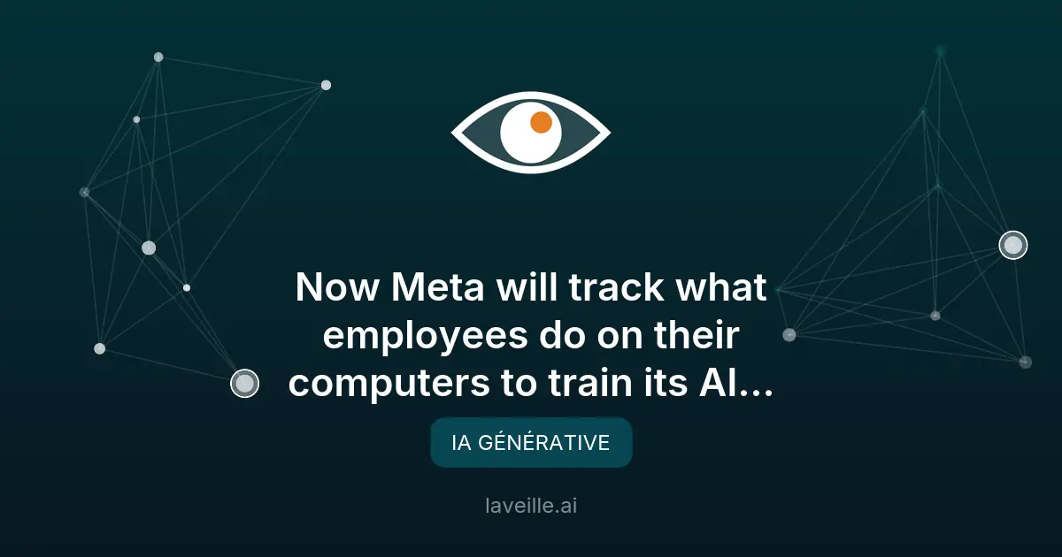 Meta utilise les données des employés pour former ses IA