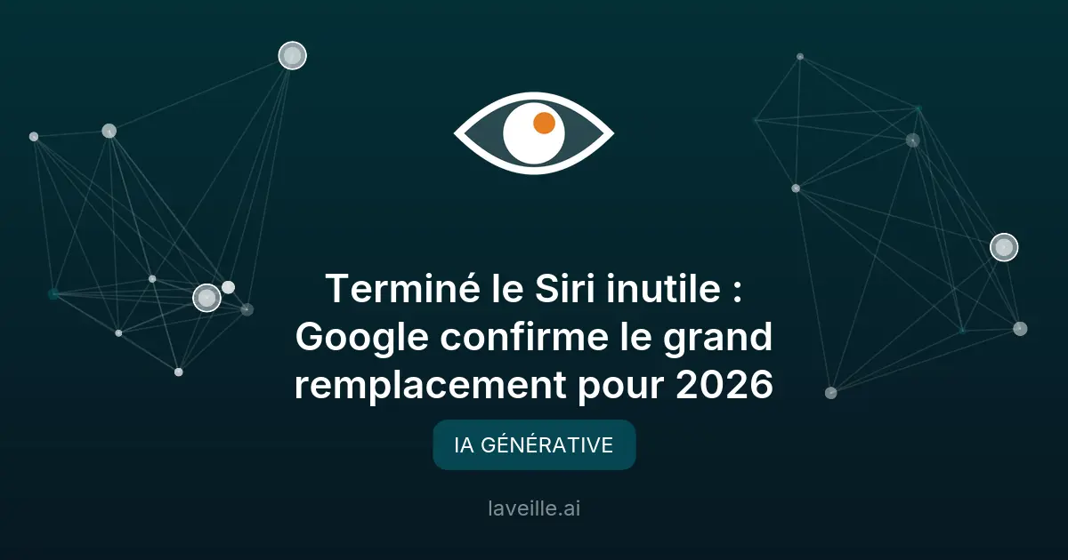 Google et Apple unissent leurs forces pour Siri avec Gemini