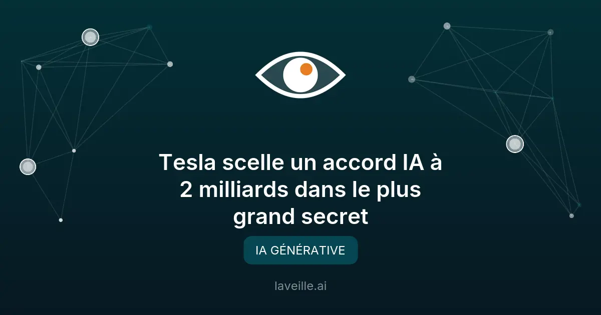 Tesla investit 2 milliards dans le hardware IA