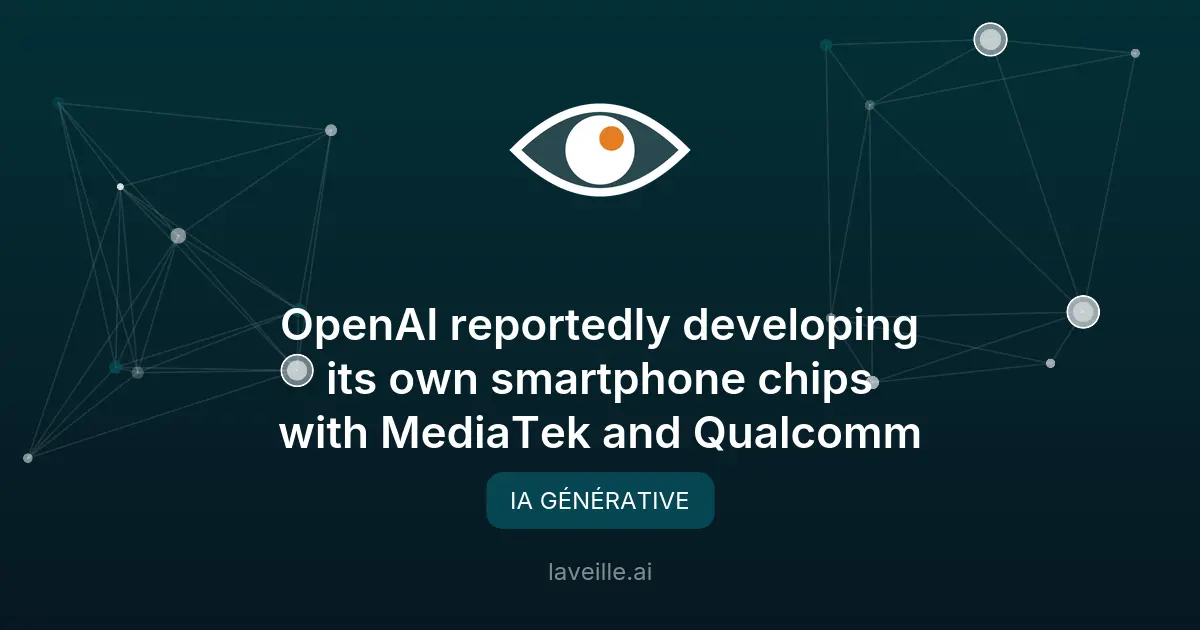 OpenAI développe des puces IA pour smartphones