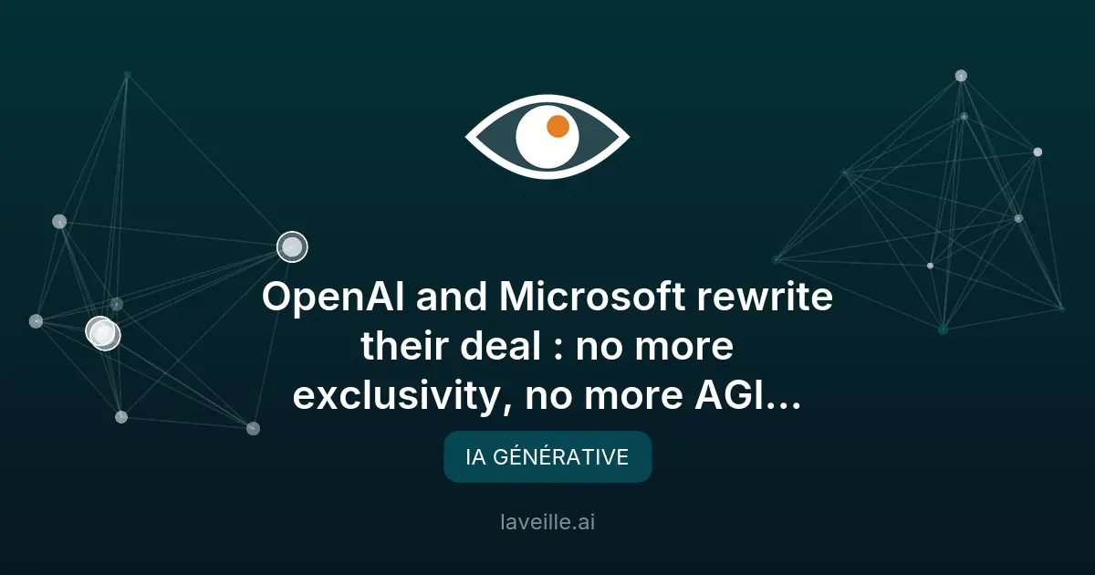 OpenAI et Microsoft : un accord sans exclusivité