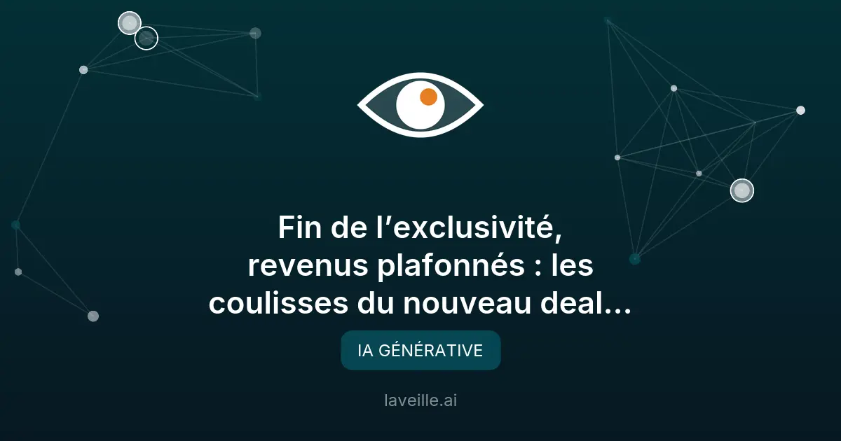 Nouveau partenariat entre Microsoft et OpenAI : fin de l'exclusivité