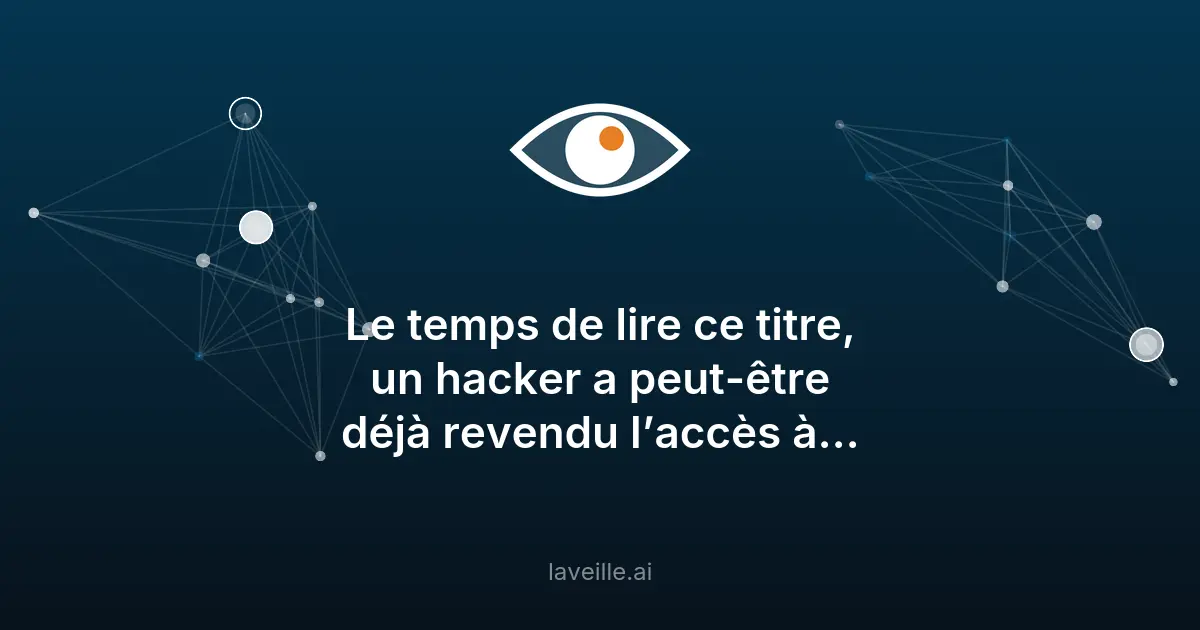 Cybercriminalité : menace accrue pour les entreprises