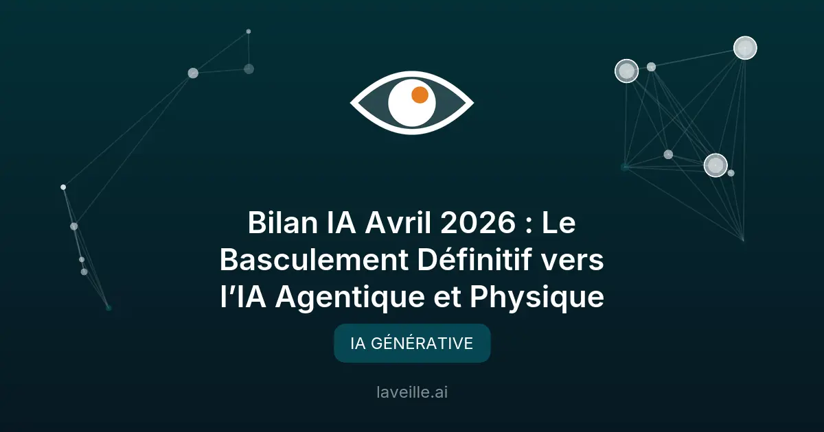 IA 2026 : Bascule vers l'agentique et physique