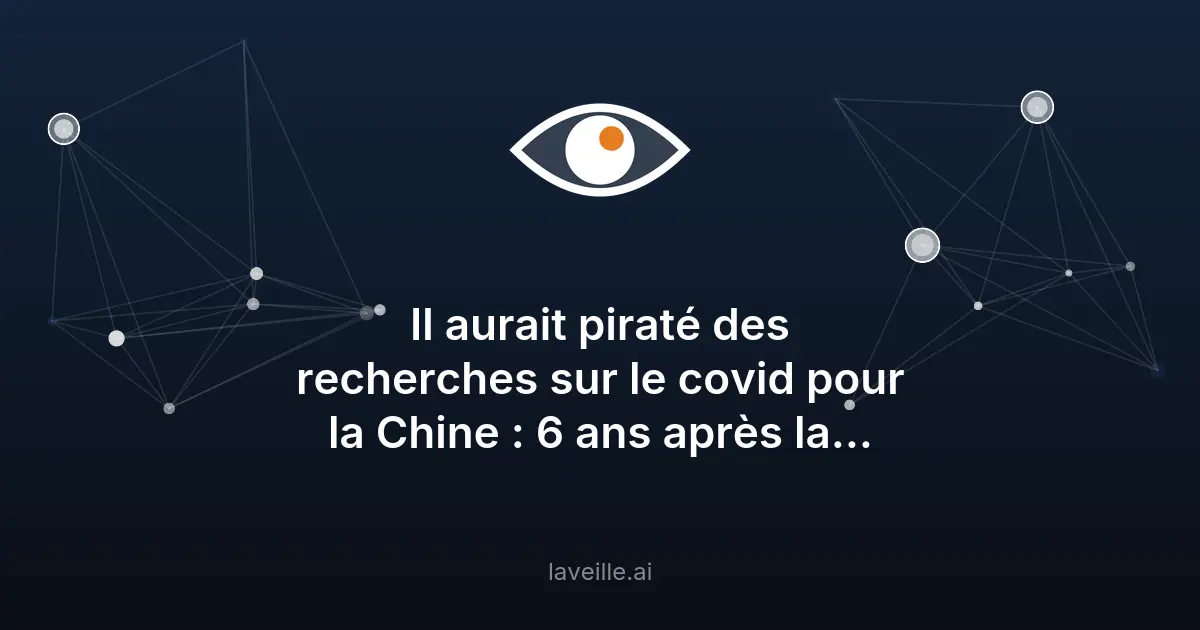 Piratage covid-19 : un hacker extradé vers les États-Unis