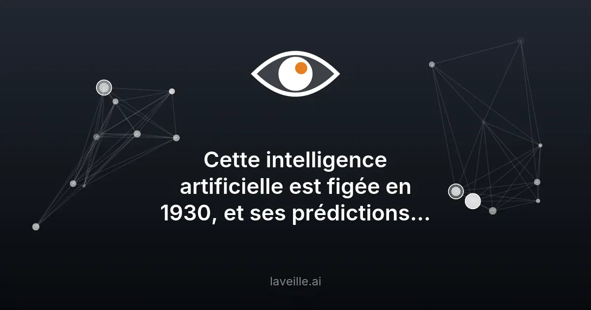 Talkie : un modèle IA figé en 1930